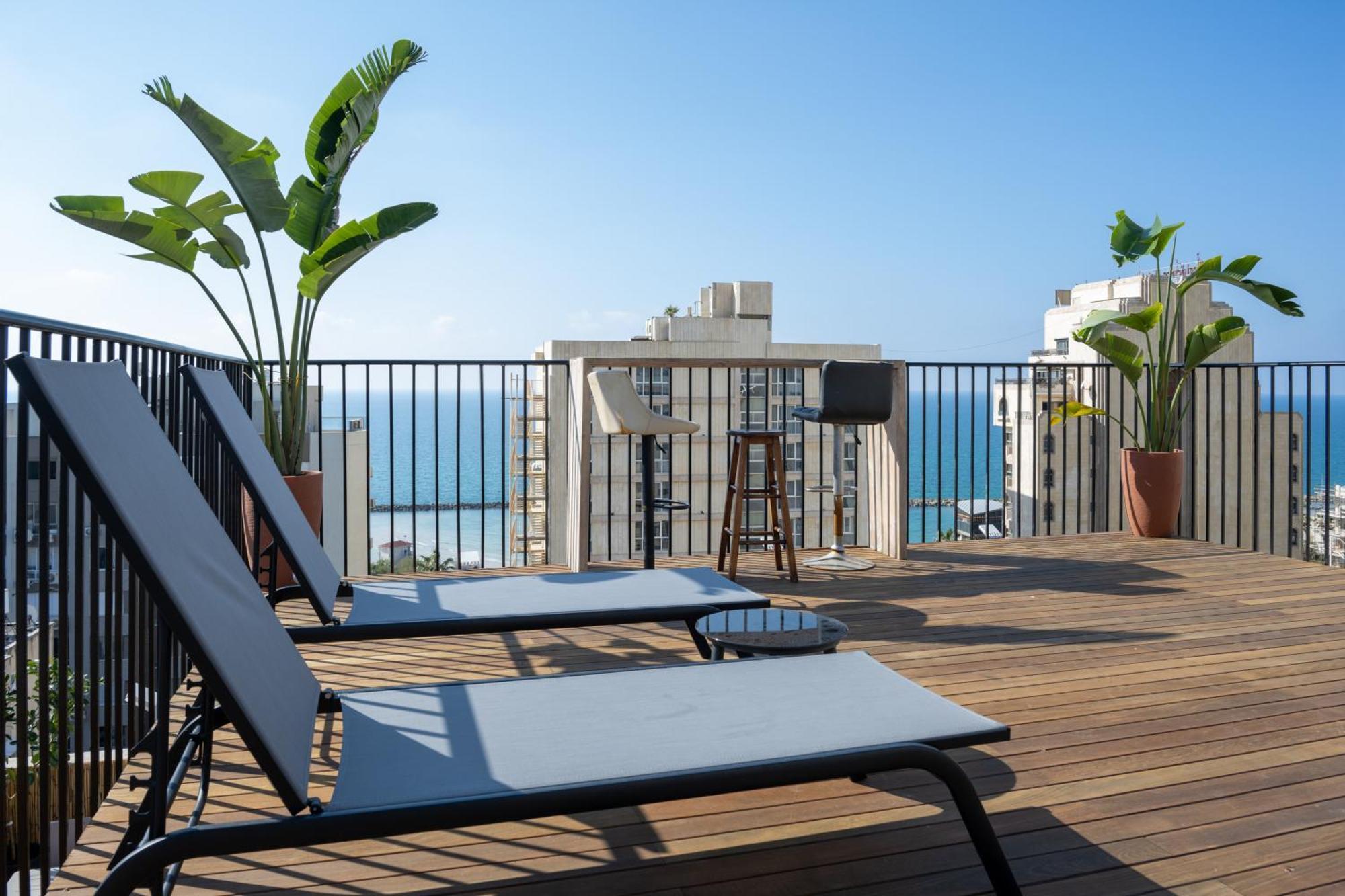 Roof Top 3 Floors Netanya Exterior photo